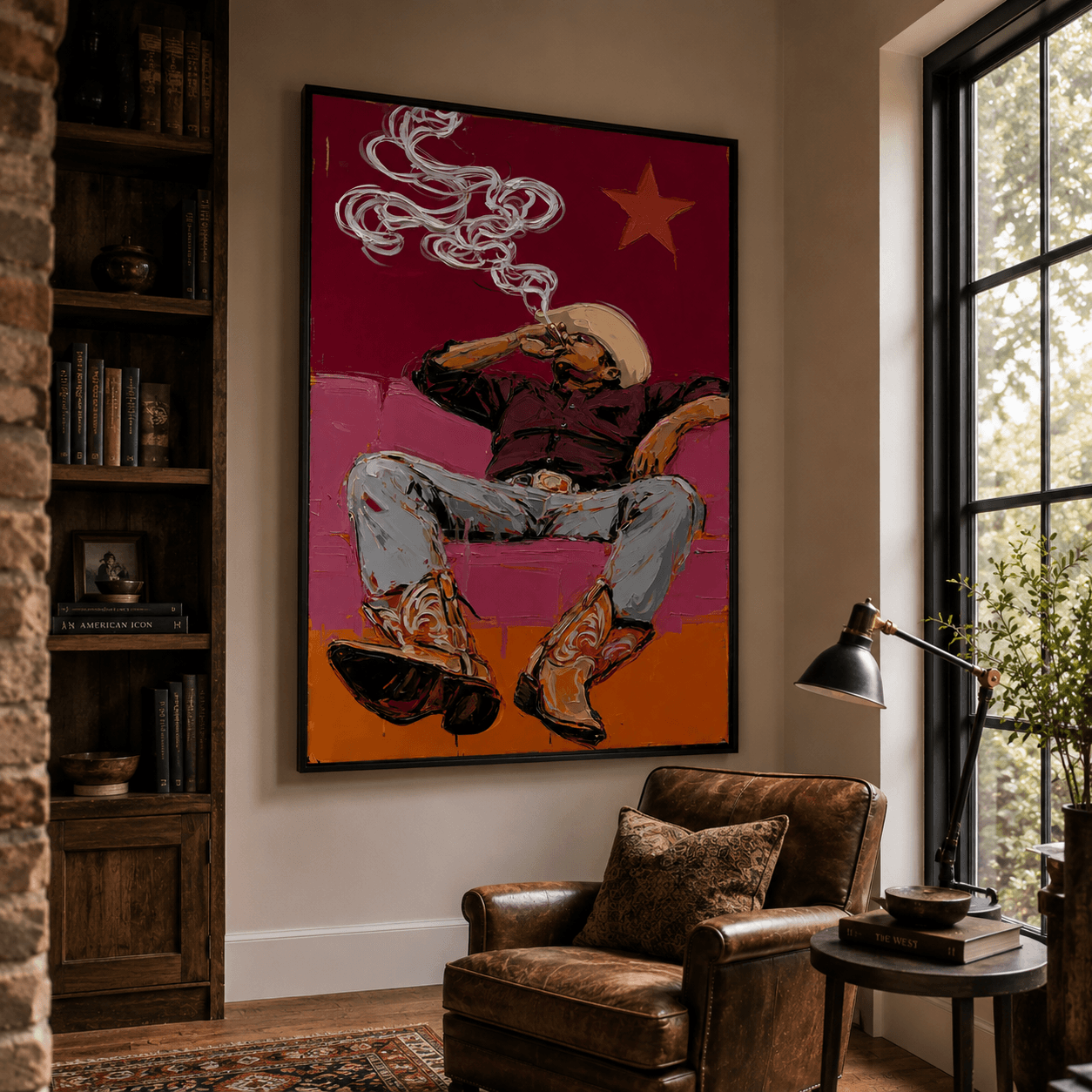 Impressionist Art | Star Cowboy Drift