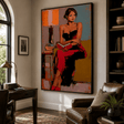 Impressionist Art | Soft Lady Reading