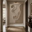3D Textured Art | Swirl Layered Waves