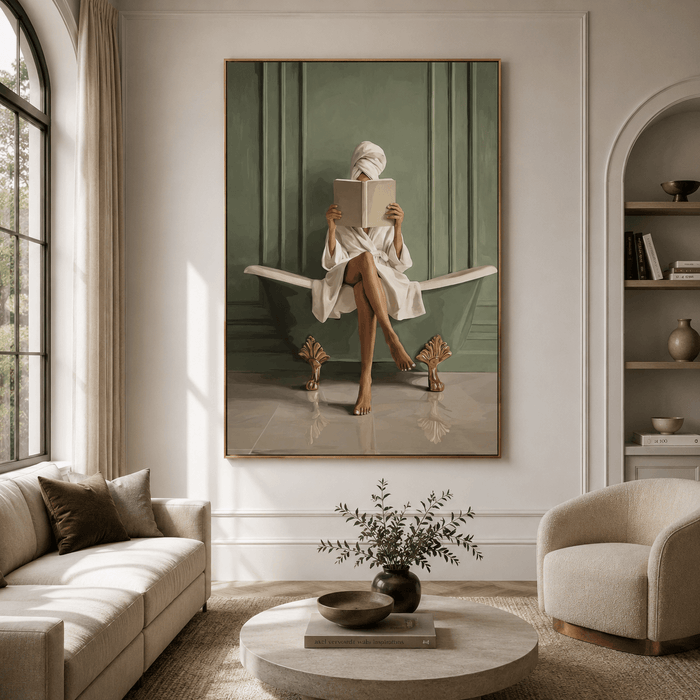 Impressionist Art | Tub Quiet Reverie