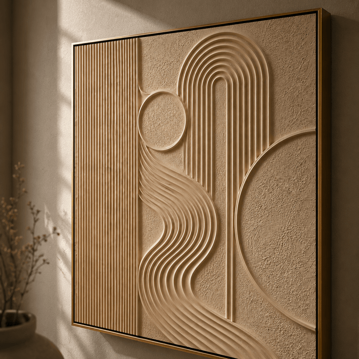 3D Textured Art | Arch Circle Stream