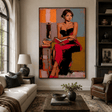 Impressionist Art | Soft Lady Reading