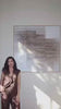 Buy large 3D Light grey Minimalist Texture Abstract Art For Sale at the best price only at Mesonart in the USA. Decorate your house with our best Sabi Art.free shipping.