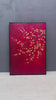 Yellow Flower Texture Painting Yellow Plum Blossom Canvas Wall Art Decoration For Sale