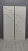Large White Wave Texture Painting Set of 2 Waves Abstract Minimalist Canvas Art Fireplace Wall Art