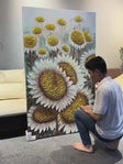 Plaster Art Texture Painting #SG031