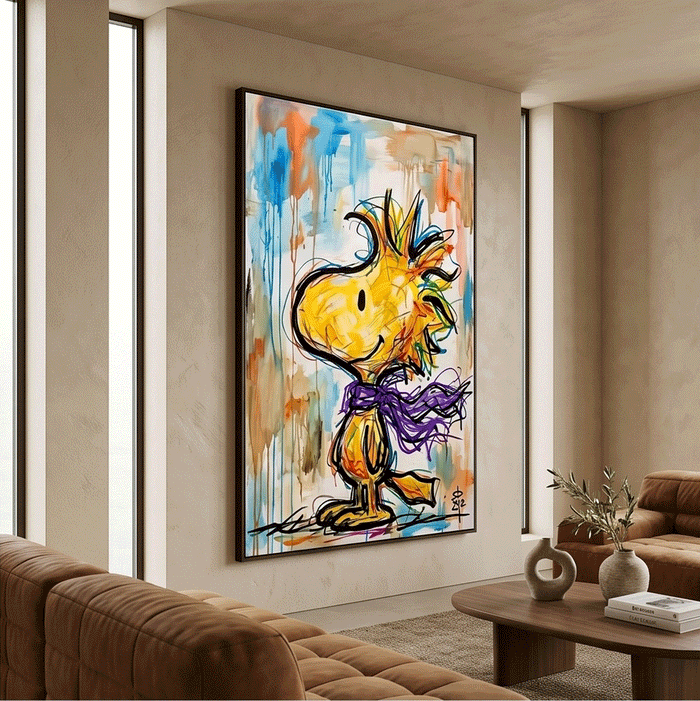 Colorful Graffiti Woodstock | Vibrant Splash Art