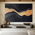 Textured Wave Fluid Art | Opulent Grace
